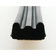 Samolepiace tesnenie E 10×5 mm čierne